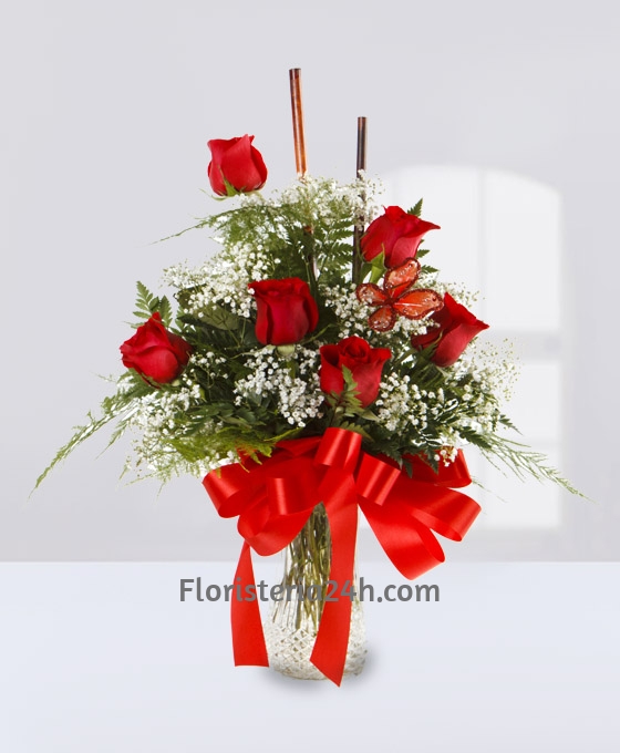 Ramo de 6 Rosas