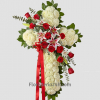 Cruz Funeraria Blanca